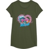 image:imageHot Wheels  XOXO Pink Heart TShirtOlive Green