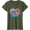 image:imageHot Wheels  XOXO Pink Heart TShirtOlive Green