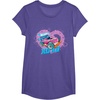 image:imageHot Wheels  XOXO Pink Heart TShirtPurple Heather