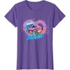 image:imageHot Wheels  XOXO Pink Heart TShirtPurple Heather