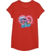 image:imageHot Wheels  XOXO Pink Heart TShirtRed