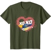 image:imageHot Wheels  XOXO Red Heart TShirtOlive Green