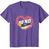 image:imageHot Wheels  XOXO Red Heart TShirtPurple Heather