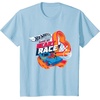image:imageHot Wheels  You Make My Heart Race Orange Heart Loop TShirtBaby Blue