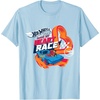 image:imageHot Wheels  You Make My Heart Race Orange Heart Loop TShirtBaby Blue