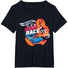 image:imageHot Wheels  You Make My Heart Race Orange Heart Loop TShirtBlack