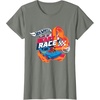 image:imageHot Wheels  You Make My Heart Race Orange Heart Loop TShirtOlive Heather