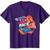 image:imageHot Wheels  You Make My Heart Race Orange Heart Loop TShirtPurple