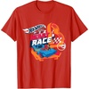 image:imageHot Wheels  You Make My Heart Race Orange Heart Loop TShirtRed