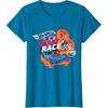image:imageHot Wheels  You Make My Heart Race Orange Heart Loop TShirtSapphire Blue
