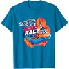 image:imageHot Wheels  You Make My Heart Race Orange Heart Loop TShirtSapphire Blue