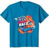 image:imageHot Wheels  You Make My Heart Race Orange Heart Loop TShirtSapphire Blue
