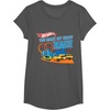 image:imageHot Wheels  You Make My Heart Race TShirtAsphalt Grey