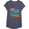 image:imageHot Wheels  You Make My Heart Race TShirtHeather Blue