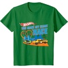 image:imageHot Wheels  You Make My Heart Race TShirtKelly Green