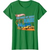 image:imageHot Wheels  You Make My Heart Race TShirtKelly Green