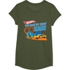image:imageHot Wheels  You Make My Heart Race TShirtOlive Green