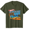 image:imageHot Wheels  You Make My Heart Race TShirtOlive Green