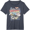 image:imageHot Wheels 90s Vintage California Speedway Made to Race TShirtHeather Blue