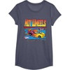 image:imageHot Wheels 90s Vintage Original Stunt Brand TShirtHeather Blue