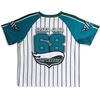 image:imageHot Wheels Athletic Mesh Baseball Jersey TShirt and Shorts Outfit Set Toddler to Big Kid Sizes 2T  1012Tropical Teal Green