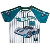 image:imageHot Wheels Athletic Mesh Baseball Jersey TShirt and Shorts Outfit Set Toddler to Big Kid Sizes 2T  1012Tropical Teal Green