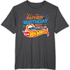 image:imageHot Wheels Birthday Confetti Father of Birthday Boy TShirtDark Heather Grey