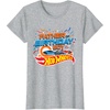 image:imageHot Wheels Birthday Confetti Father of Birthday Boy TShirtHeather Grey