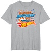 image:imageHot Wheels Birthday Confetti Father of Birthday Boy TShirtHeather Grey