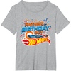 image:imageHot Wheels Birthday Confetti Father of Birthday Boy TShirtHeather Grey
