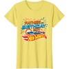 image:imageHot Wheels Birthday Confetti Father of Birthday Boy TShirtLemon Yellow