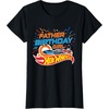 image:imageHot Wheels Birthday Confetti Father of Birthday Girl TShirtBlack