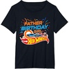 image:imageHot Wheels Birthday Confetti Father of Birthday Girl TShirtBlack