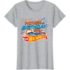 image:imageHot Wheels Birthday Confetti Father of Birthday Girl TShirtHeather Grey