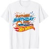 image:imageHot Wheels Birthday Confetti Father of Birthday Girl TShirtWhite