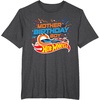 image:imageHot Wheels Birthday Confetti Mother of Birthday Boy TShirt Tee for Women and MenDark Heather Grey