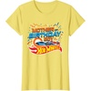 image:imageHot Wheels Birthday Confetti Mother of Birthday Boy TShirt Tee for Women and MenLemon Yellow