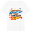 image:imageHot Wheels Birthday Confetti Mother of Birthday Boy TShirt Tee for Women and MenWhite