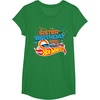 image:imageHot Wheels Birthday Confetti Sister of Birthday Girl TShirtKelly Green