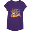 image:imageHot Wheels Birthday Confetti Sister of Birthday Girl TShirtPurple