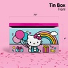 image:imageHot Wheels Birthday Party Gift Set  Tin Box Tin Pencil Case Stickers Birthday Necklace Plush and Birthday HatHello Kitty