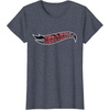 image:imageHot Wheels Black and Red Logo TShirtHeather Blue