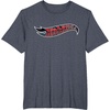 image:imageHot Wheels Black and Red Logo TShirtHeather Blue