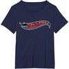 image:imageHot Wheels Black and Red Logo TShirtNavy Blue