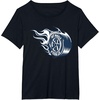 image:imageHot Wheels Blue Flaming Tire TShirtBlack