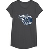 image:imageHot Wheels Blue Flaming Tire TShirtDark Heather Grey