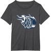 image:imageHot Wheels Blue Flaming Tire TShirtDark Heather Grey