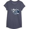 image:imageHot Wheels Blue Flaming Tire TShirtHeather Blue