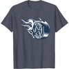 image:imageHot Wheels Blue Flaming Tire TShirtHeather Blue
