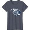 image:imageHot Wheels Blue Flaming Tire TShirtHeather Blue